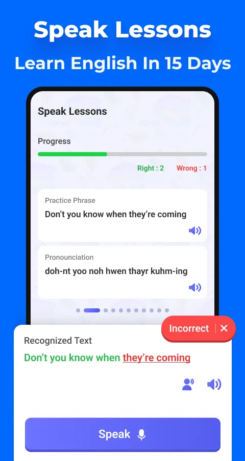 English Speaking Practice App | Indus Appstore | Screenshot