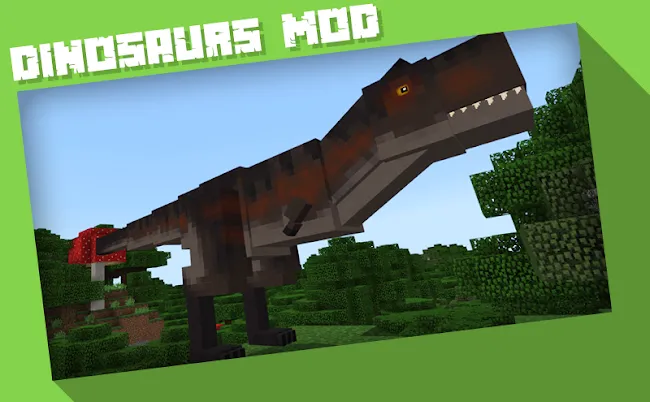 Jurassic Craft Dinosaurs Mod | Indus Appstore | Screenshot