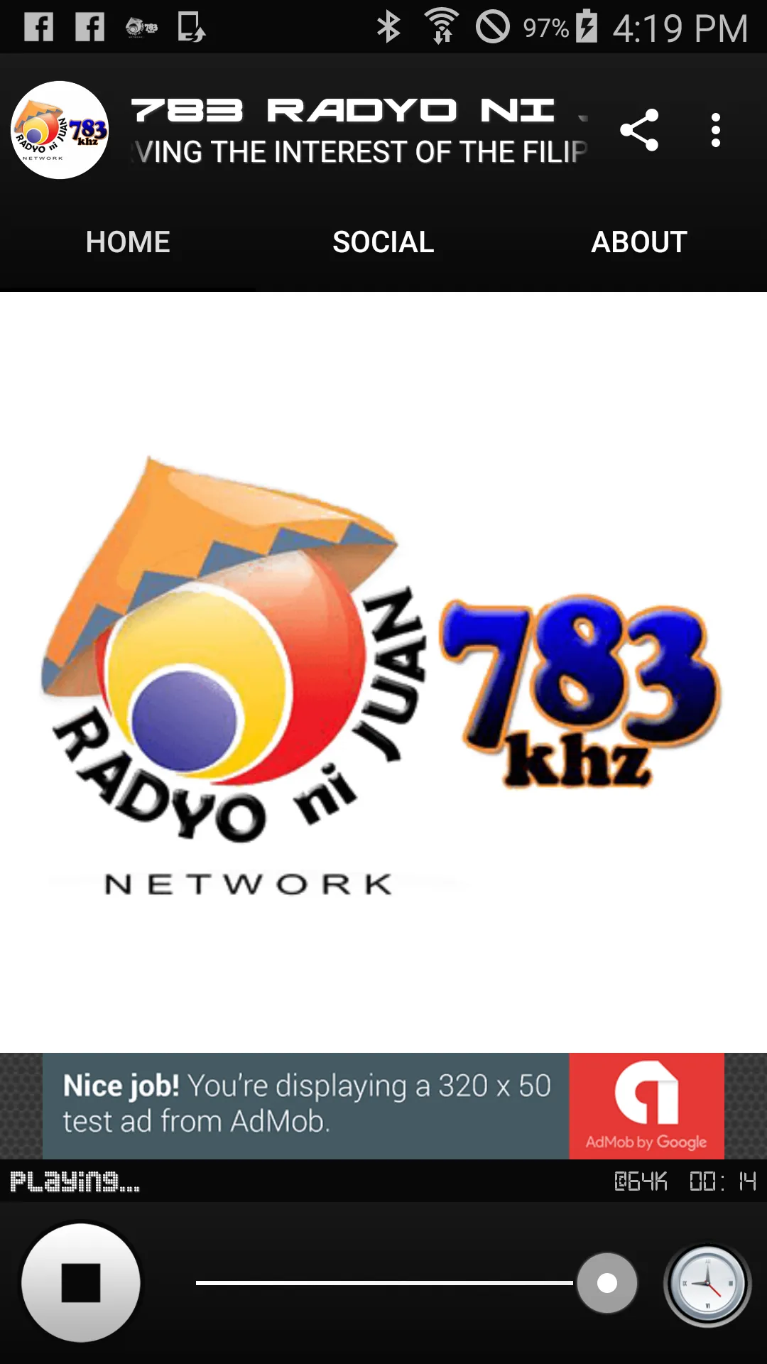 783 RADYO NI JUAN DAVAO | Indus Appstore | Screenshot