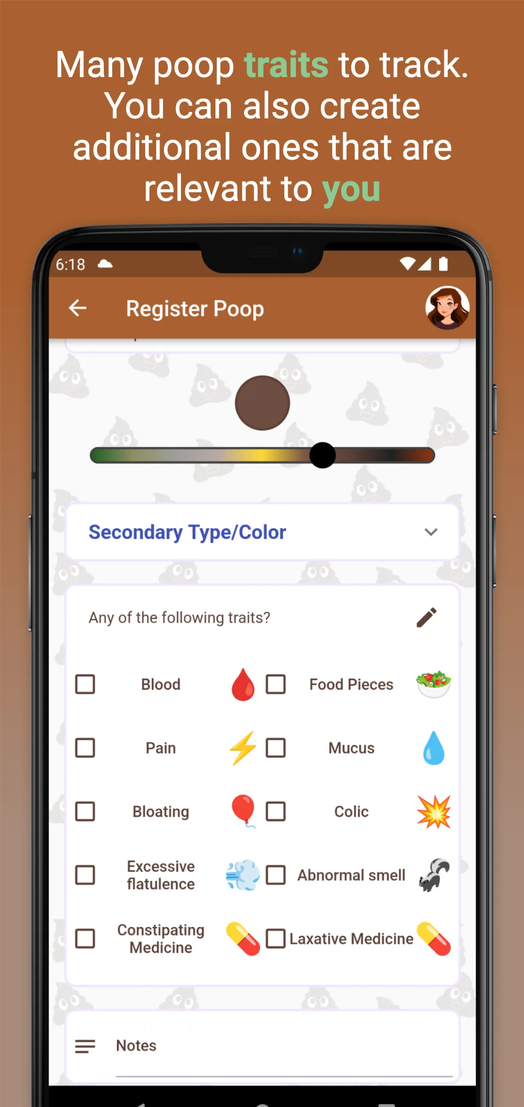 Happy Poop: Toilet Journal Log | Indus Appstore | Screenshot