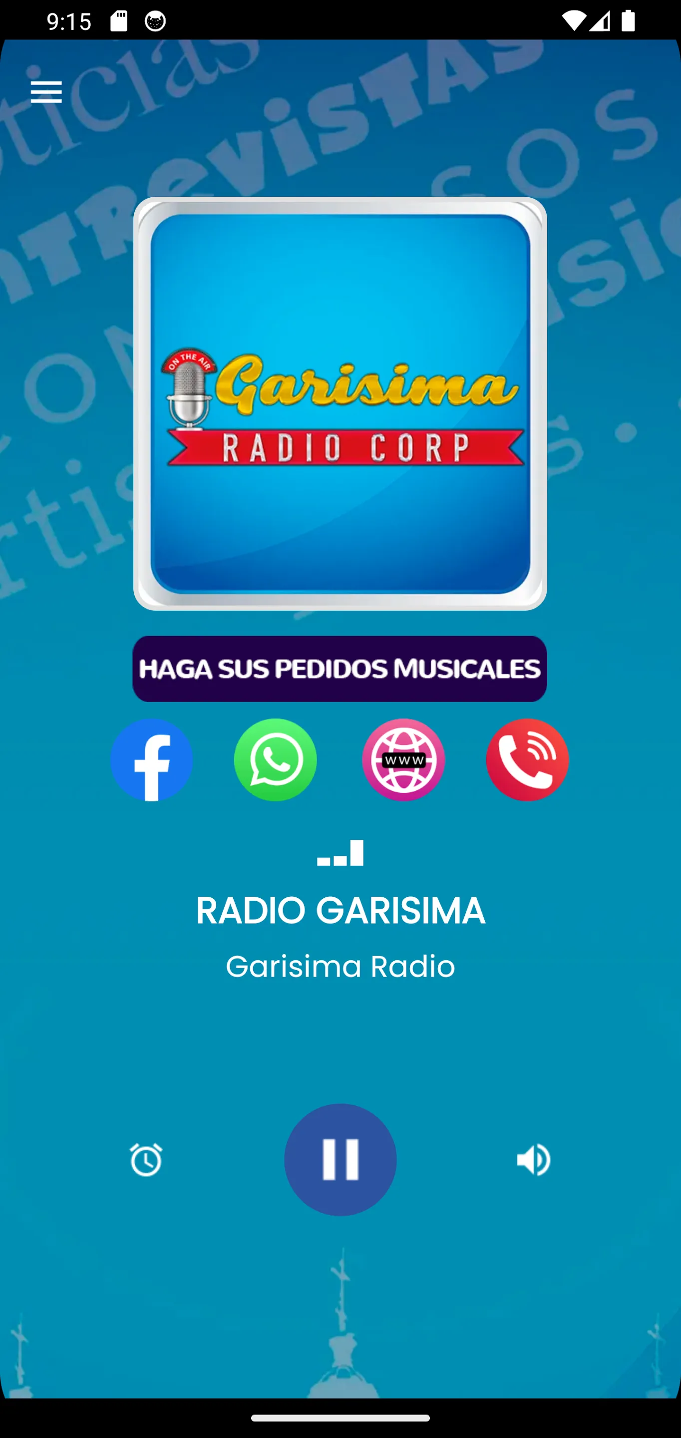 RADIO GARISIMA | Indus Appstore | Screenshot