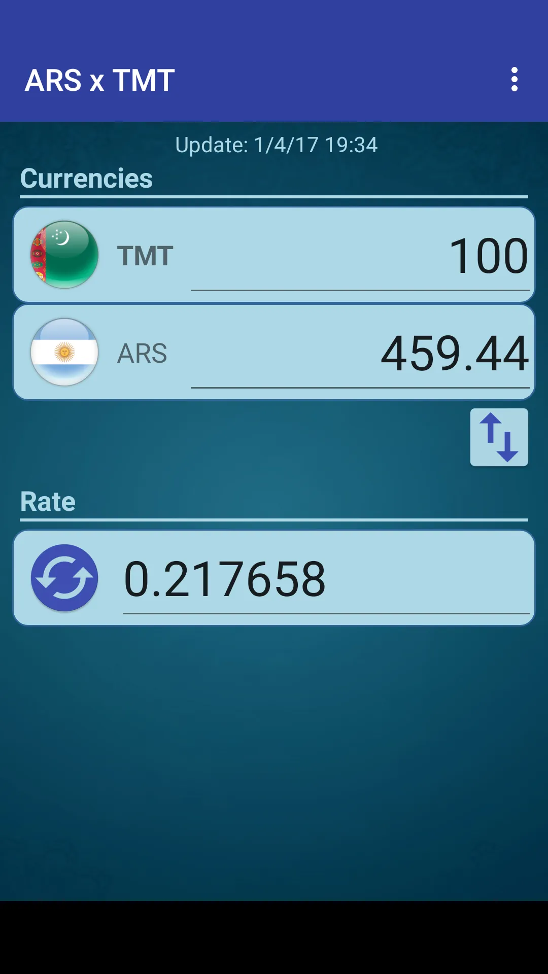 Arg. Peso x Turkmen. New Manat | Indus Appstore | Screenshot