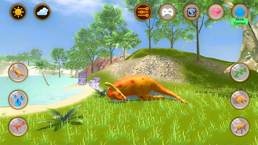 Talking Parasaurolophus | Indus Appstore | Screenshot