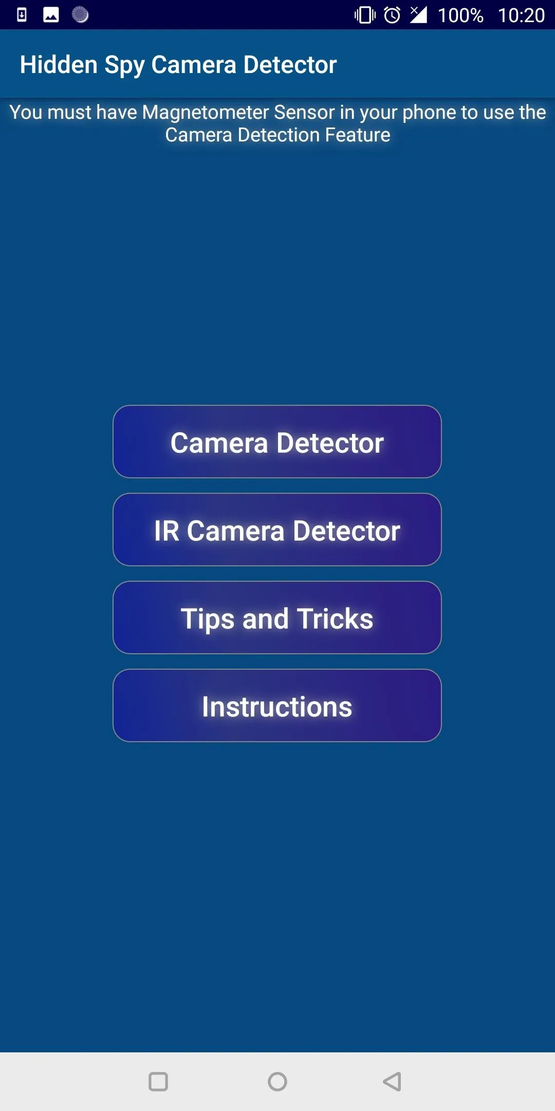 Hidden Camera Detector-Antispy | Indus Appstore | Screenshot