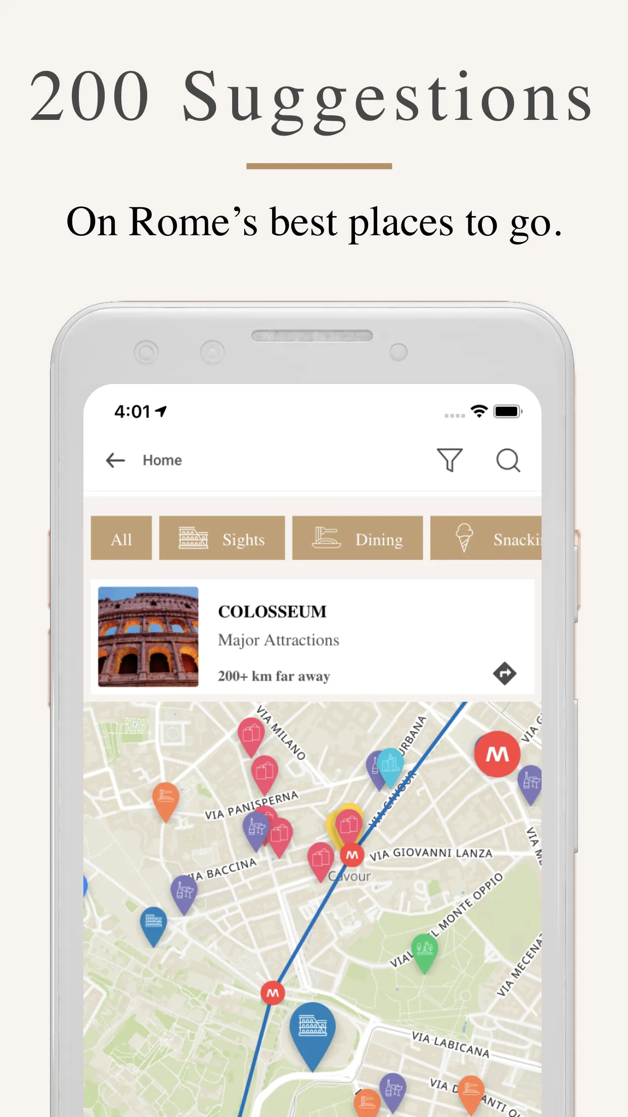 Discover Rome - travel guide | Indus Appstore | Screenshot