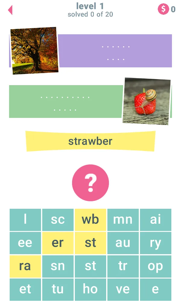 2 Clues: Words and Syllables | Indus Appstore | Screenshot