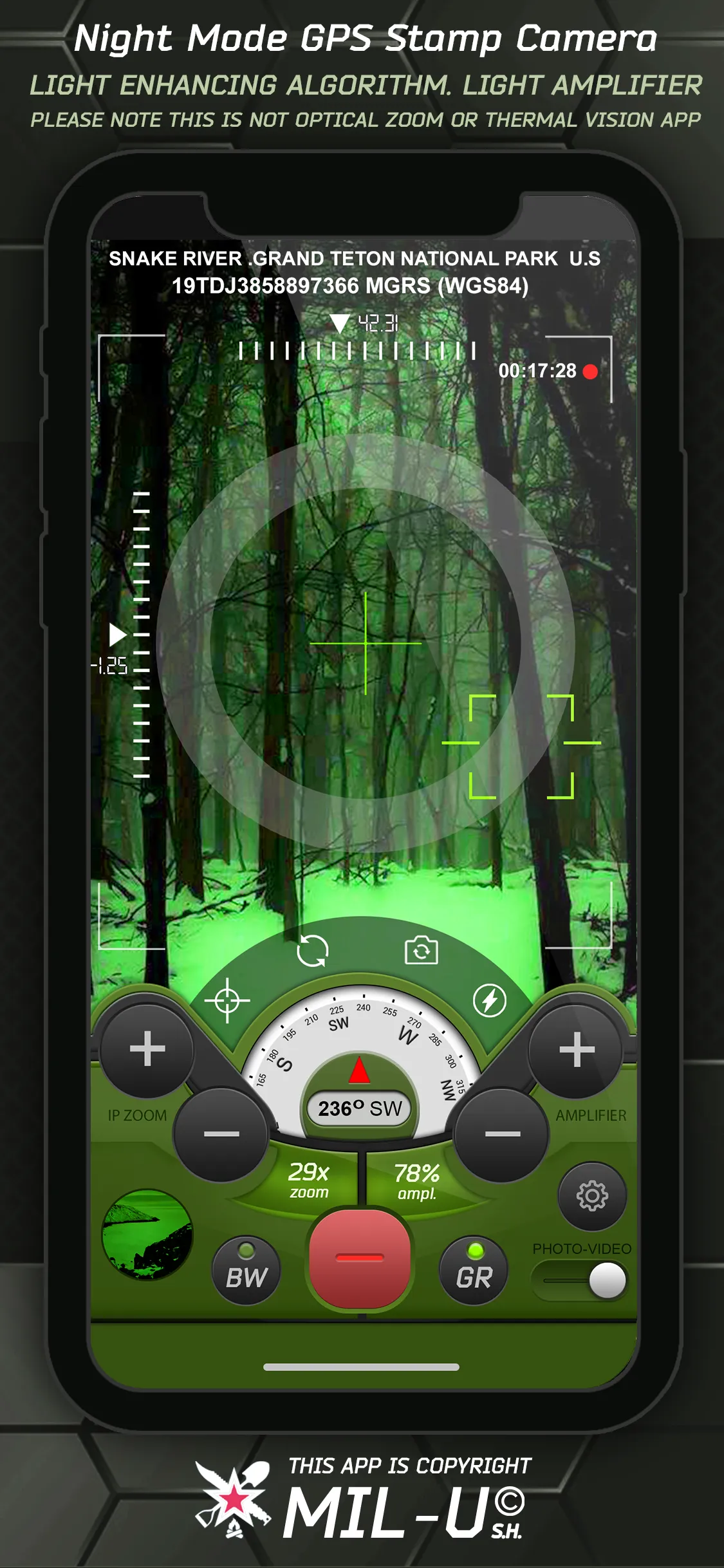 Night Mode GPS Stamp Camera | Indus Appstore | Screenshot