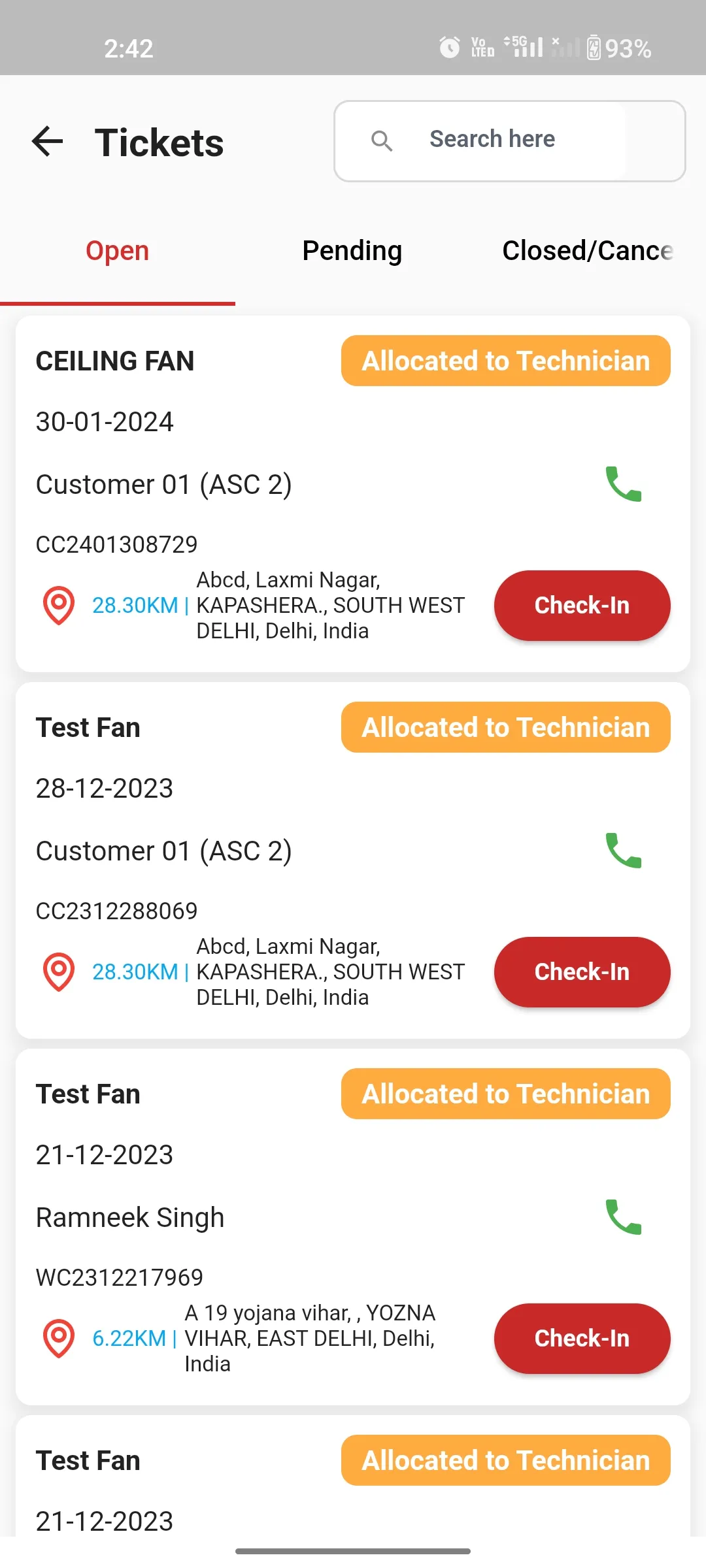 Usha Technician | Indus Appstore | Screenshot