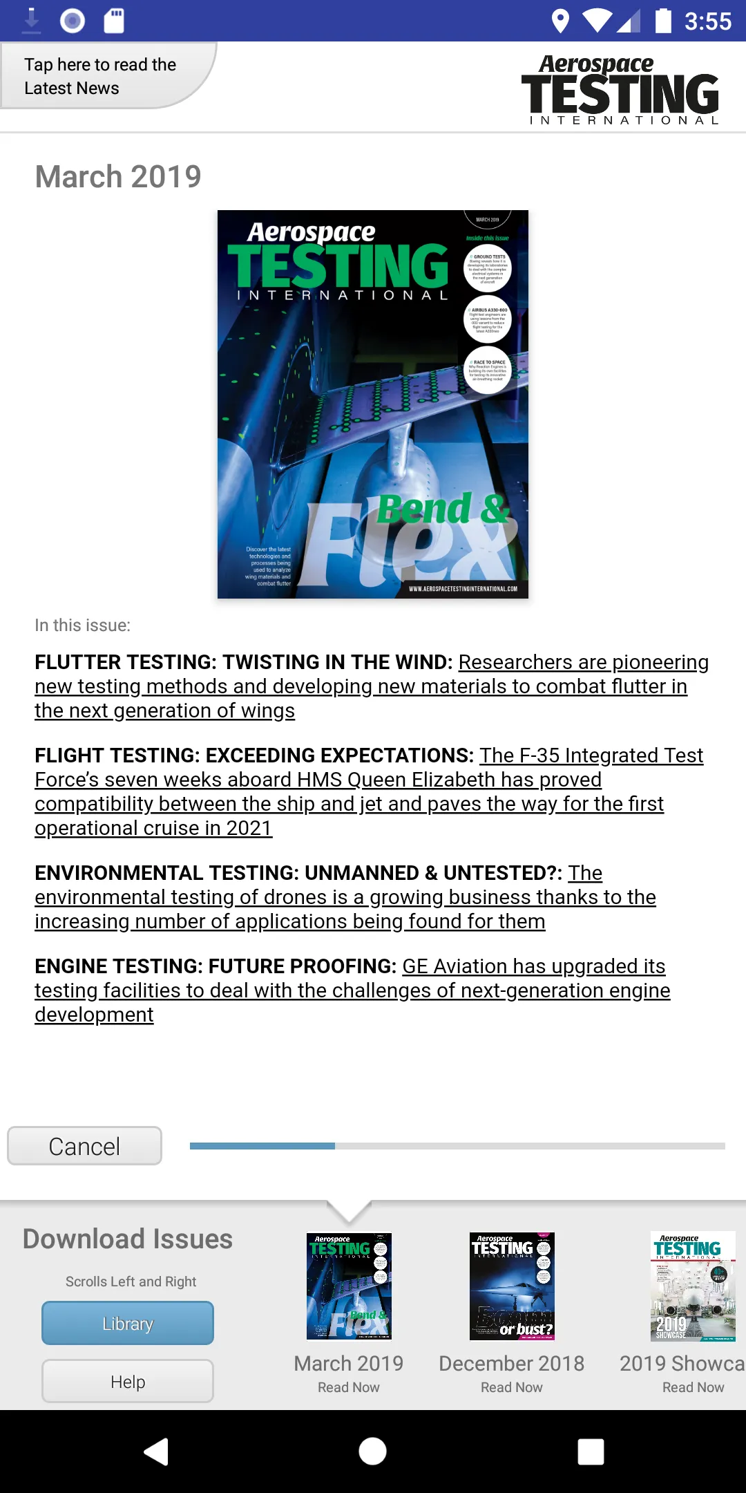 Aerospace Testing Internationa | Indus Appstore | Screenshot