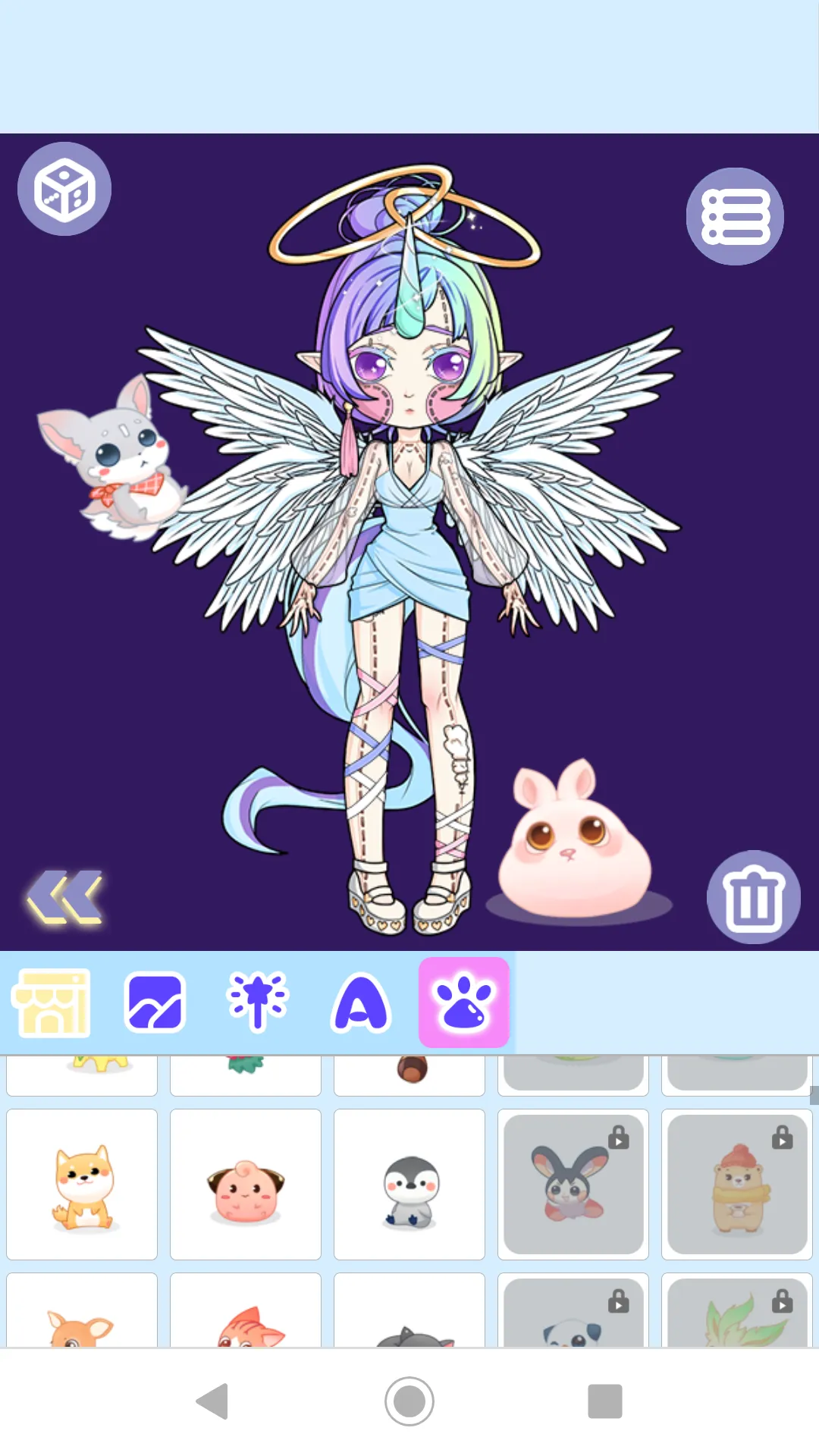 Magical Girl Dress Up: Pastel  | Indus Appstore | Screenshot