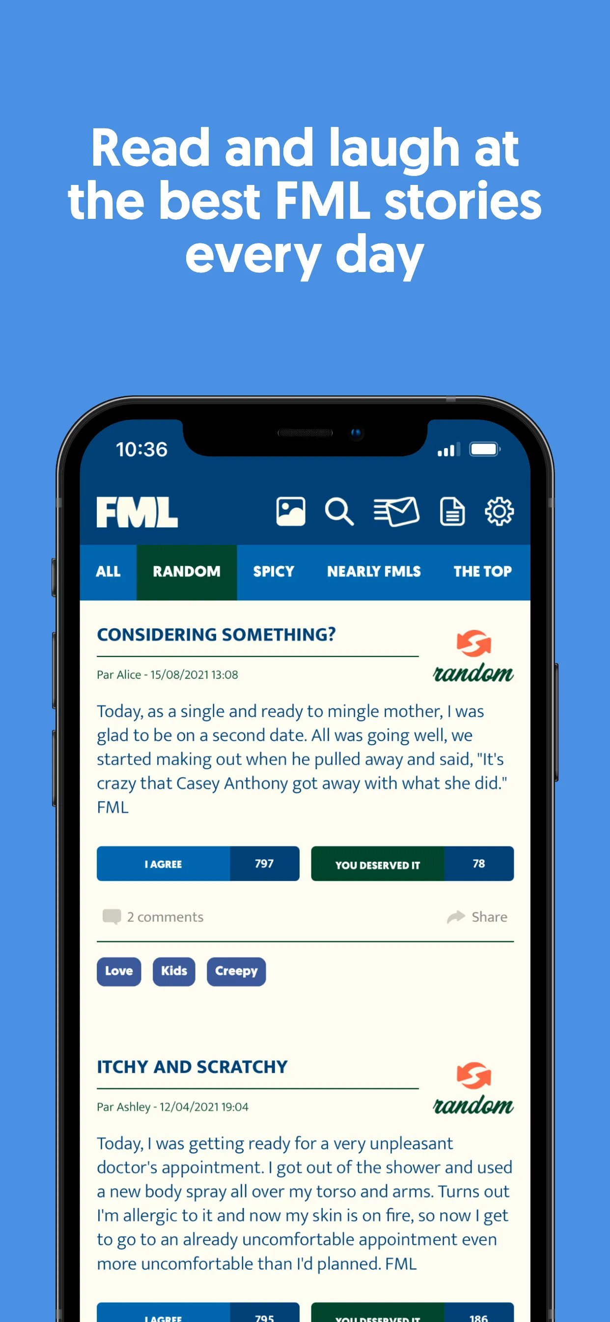 FML | Indus Appstore | Screenshot