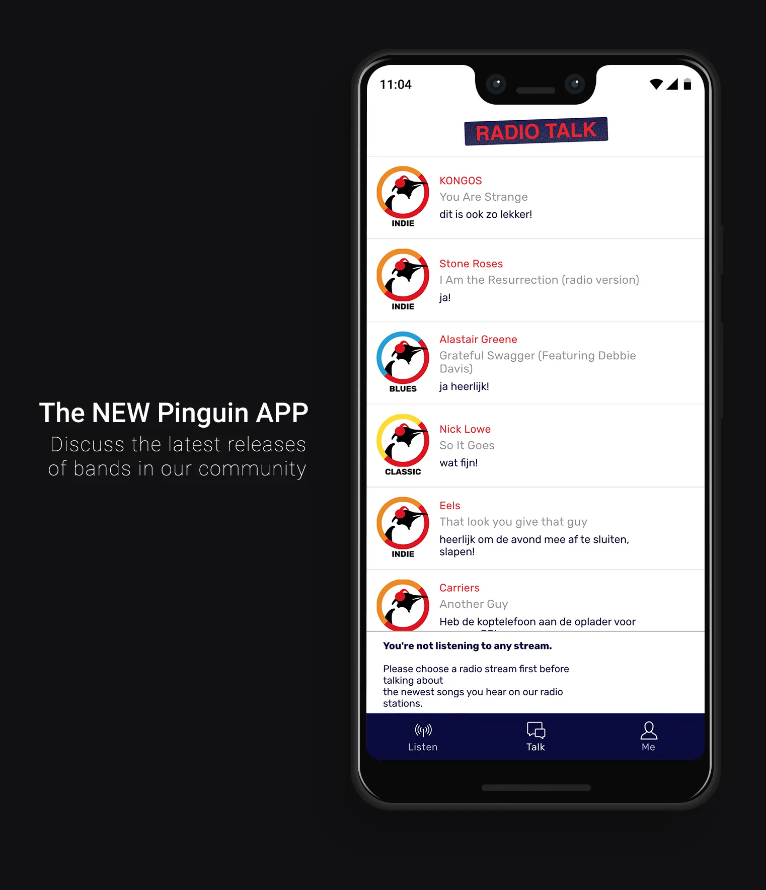 Pinguin Radio | Indus Appstore | Screenshot