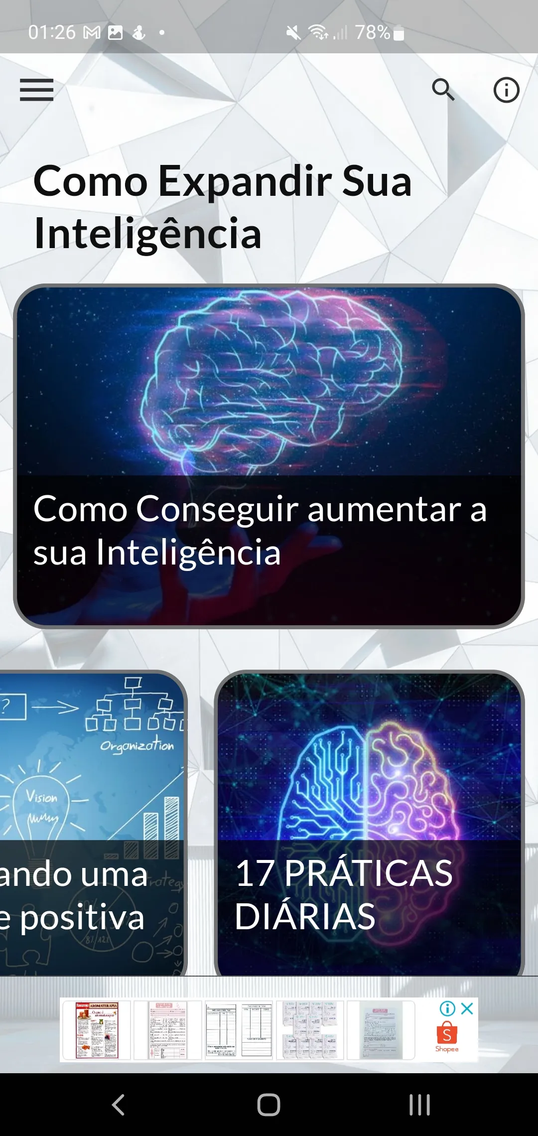 Como Expandir Sua Inteligência | Indus Appstore | Screenshot