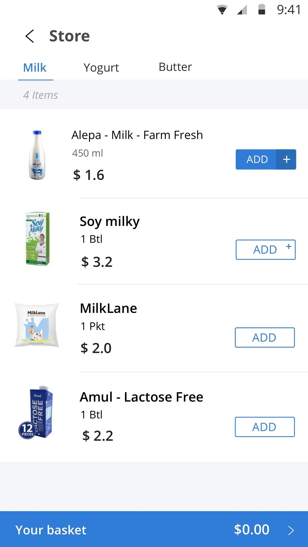 E-Grocery - Online Supermarket | Indus Appstore | Screenshot