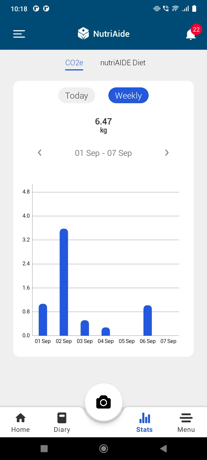 NutriAide | Indus Appstore | Screenshot