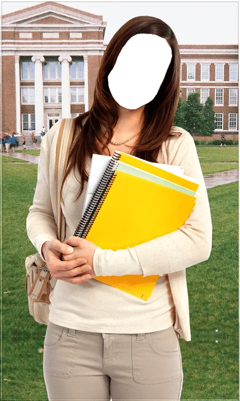 College Girl Photo Suit | Indus Appstore | Screenshot