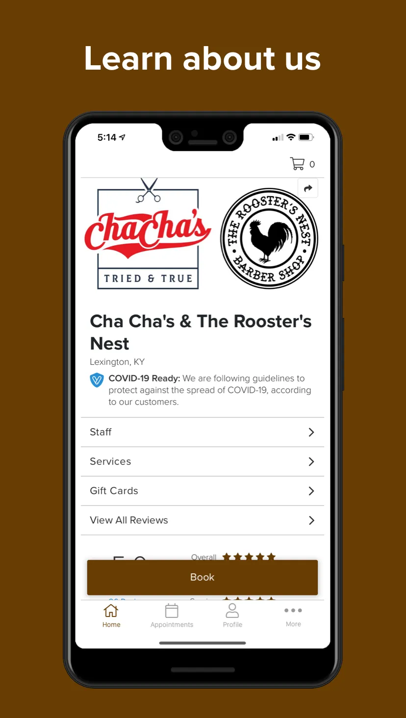 Cha Cha's & The Rooster's Nest | Indus Appstore | Screenshot