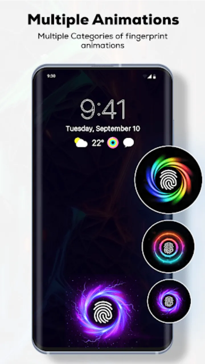 Fingerprint Live Animation App | Indus Appstore | Screenshot