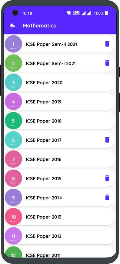 Class 10 ICSE Paper | Indus Appstore | Screenshot