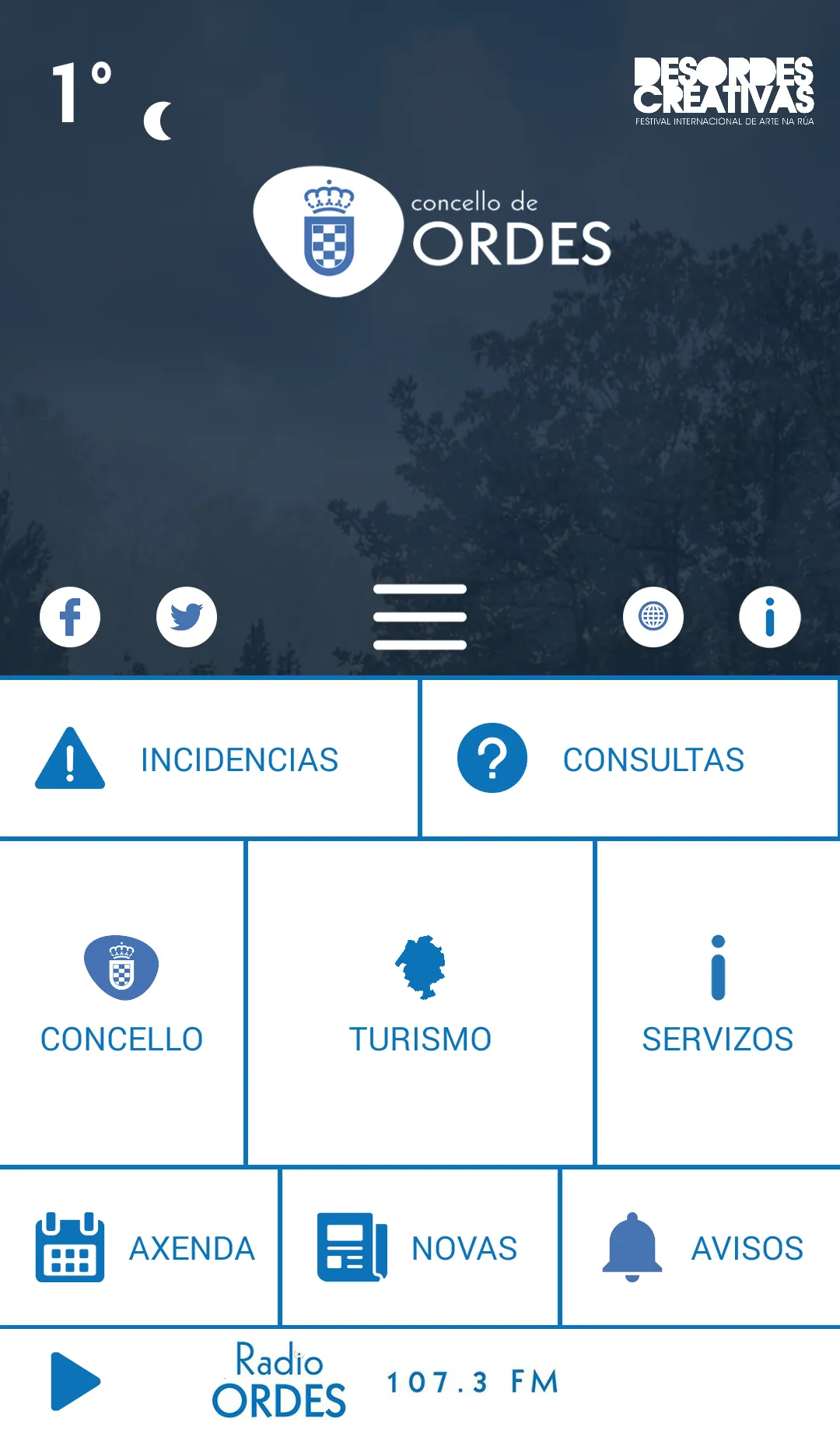 Concello de Ordes | Indus Appstore | Screenshot