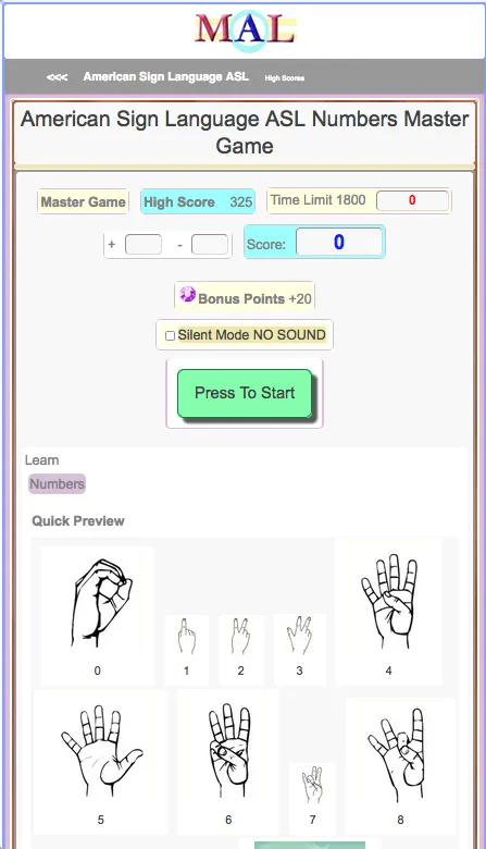 American Sign Language ASL M(A | Indus Appstore | Screenshot