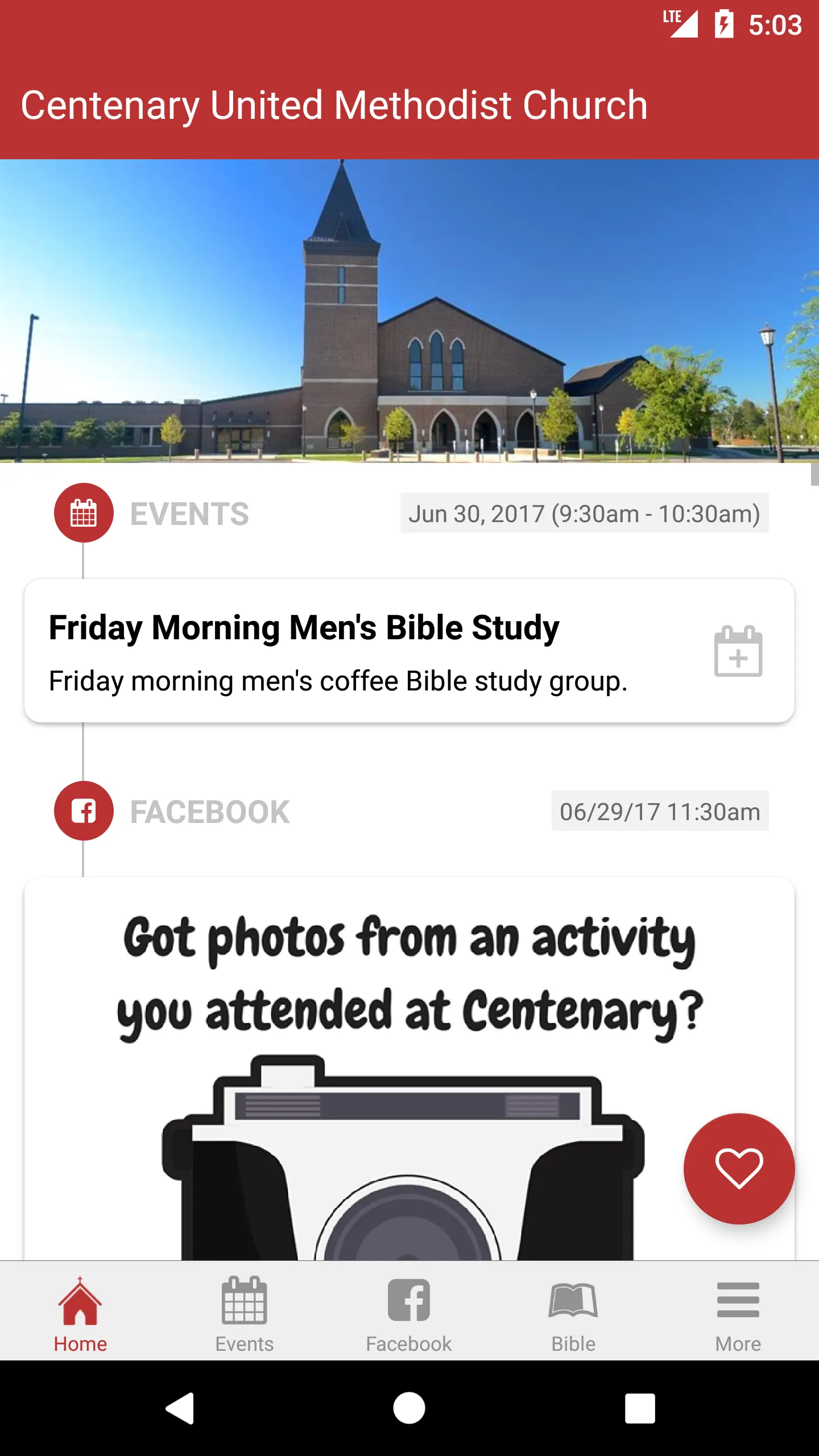 Danville Centenary UMC | Indus Appstore | Screenshot