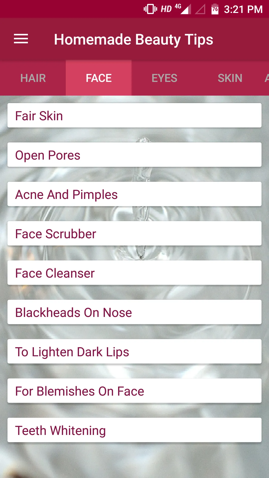 Homemade Beauty Tips | Indus Appstore | Screenshot