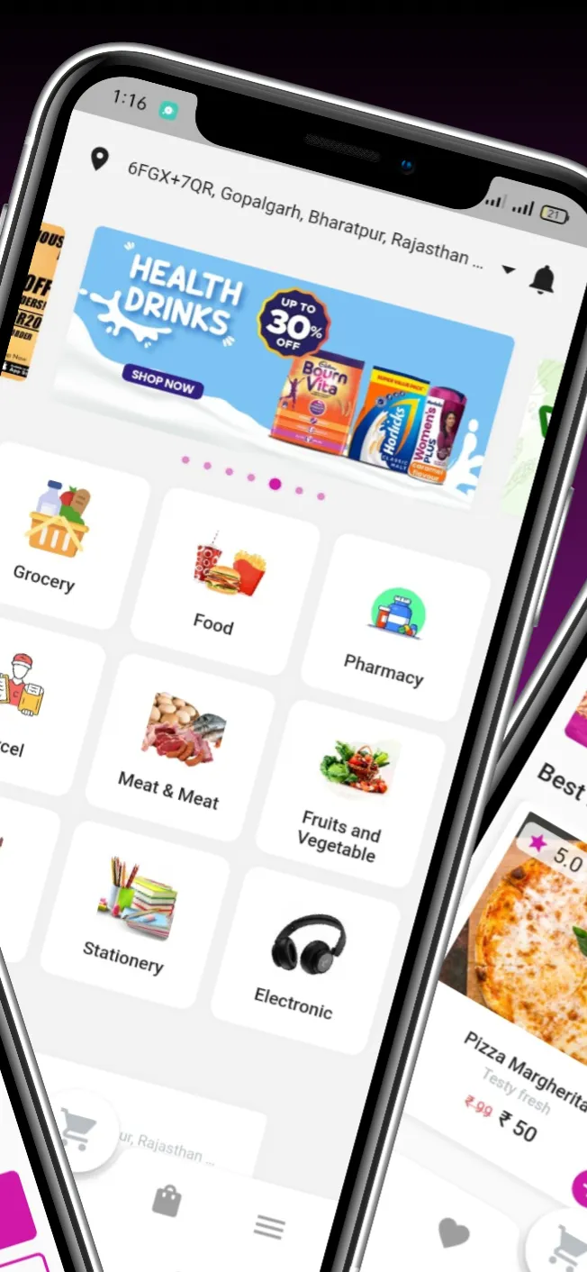 SafariMK : Food, Grocery More | Indus Appstore | Screenshot