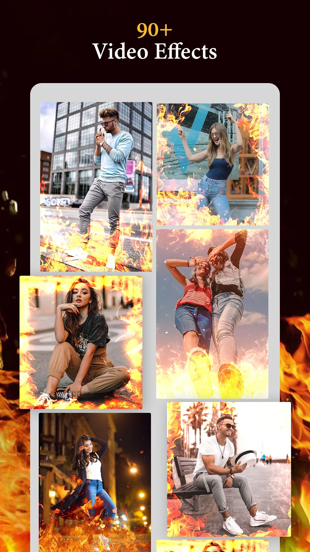 Fire Effect video editor | Indus Appstore | Screenshot