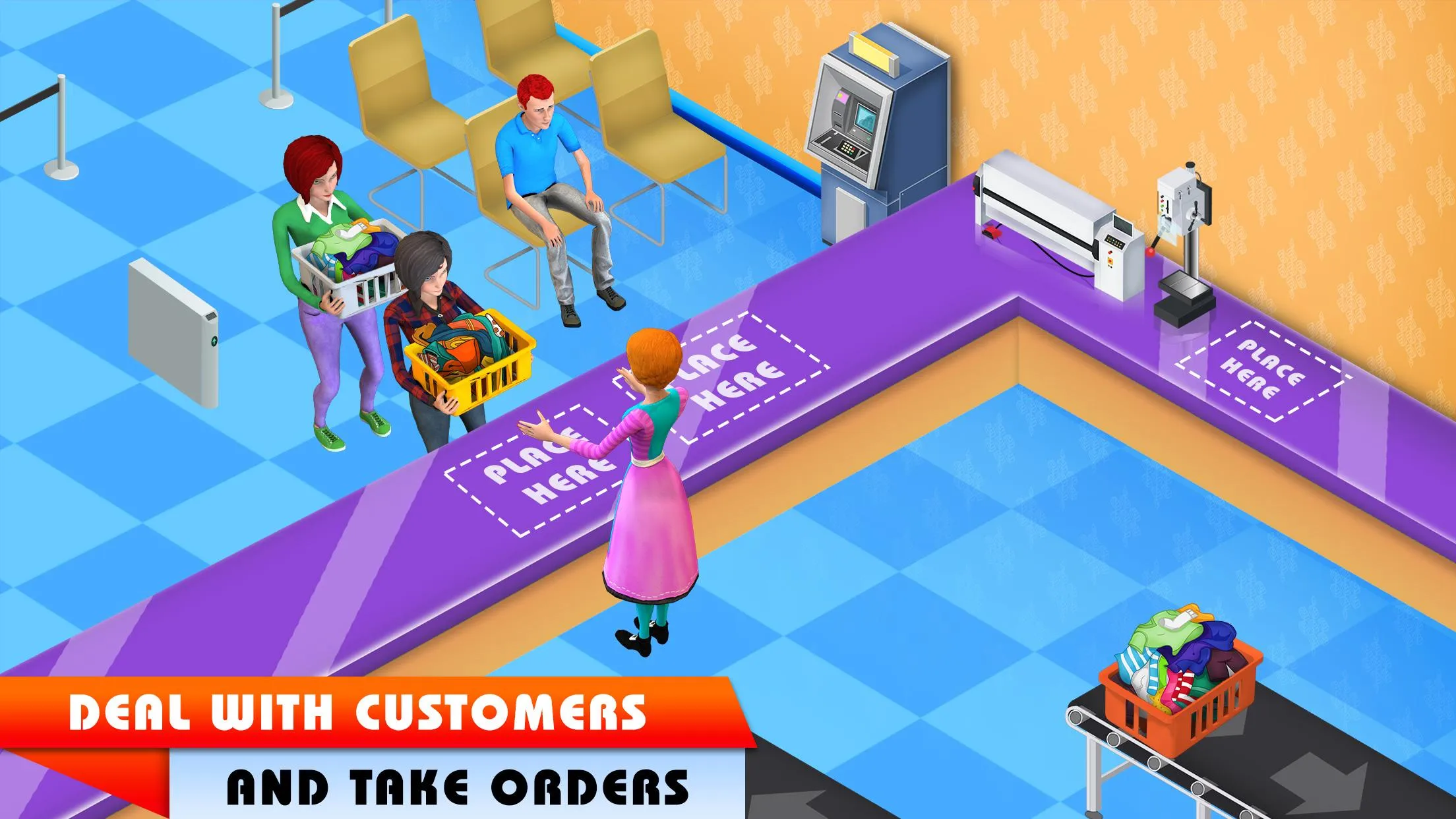 My Laundry Shop Manager Dirty | Indus Appstore | Screenshot