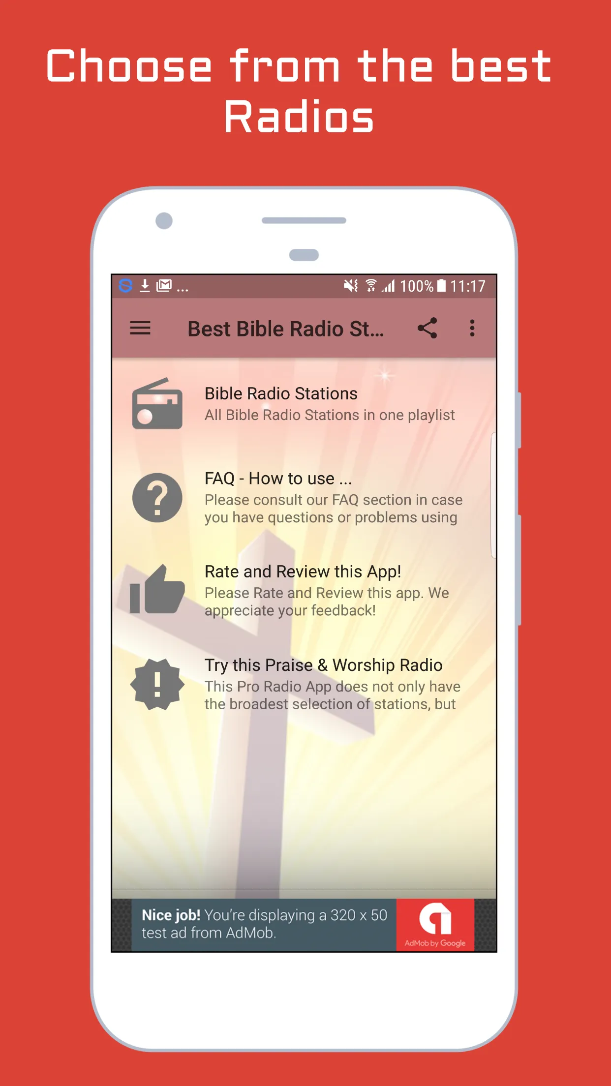 Best Bible Radio Stations | Indus Appstore | Screenshot