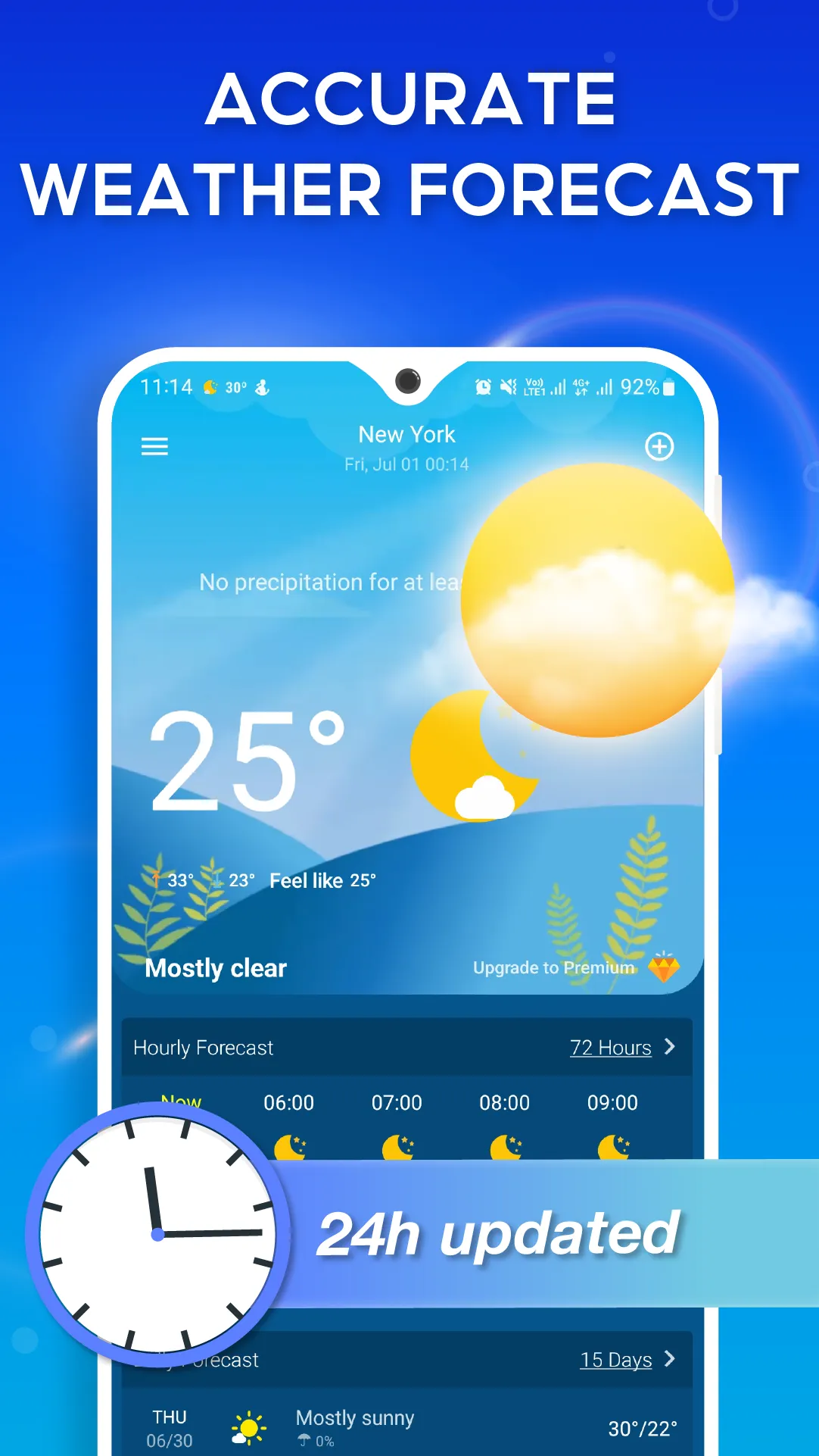 Weather Forecast, Live Weather | Indus Appstore | Screenshot