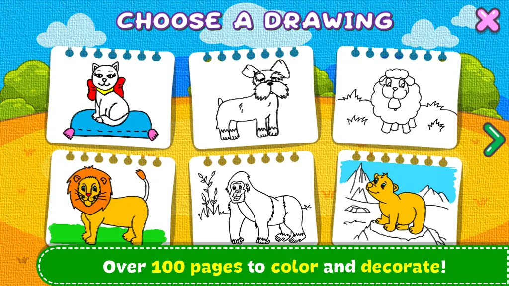 Coloring & Learn Animals | Indus Appstore | Screenshot