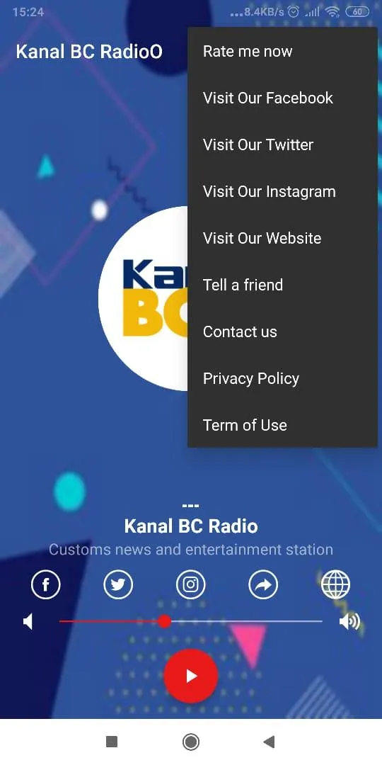 Kanal BC Radio | Indus Appstore | Screenshot