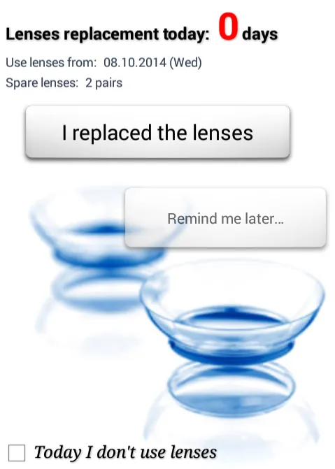 Contact lenses | Indus Appstore | Screenshot