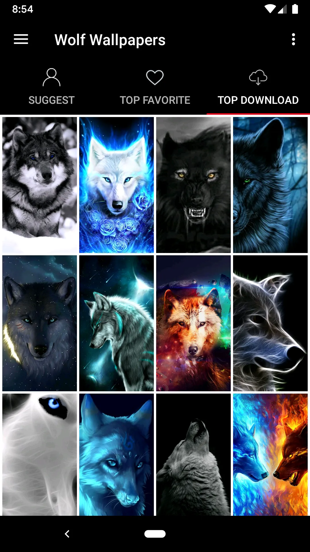 Wolf Wallpapers Offline | Indus Appstore | Screenshot