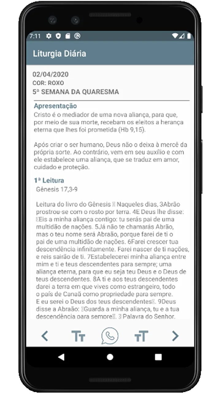 Liturgia e Homilia Diária | Indus Appstore | Screenshot