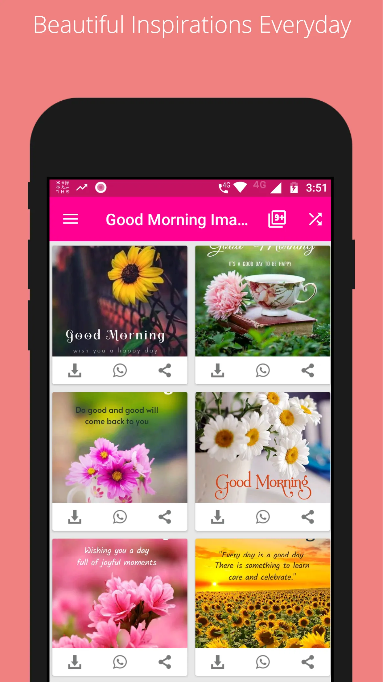 Good Morning Images App | Indus Appstore | Screenshot