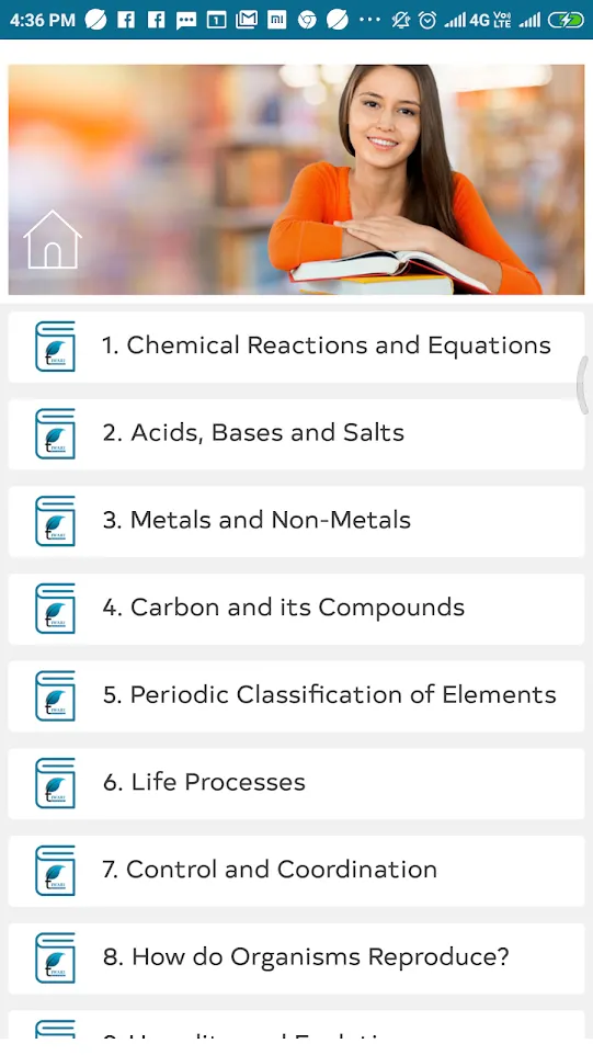 Class 10 Science Solutions | Indus Appstore | Screenshot