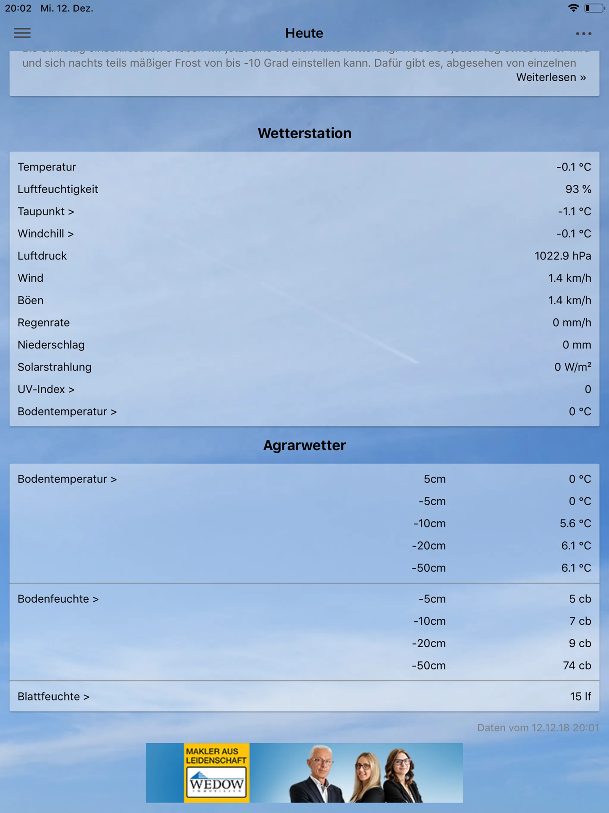 meteo aachen | Indus Appstore | Screenshot