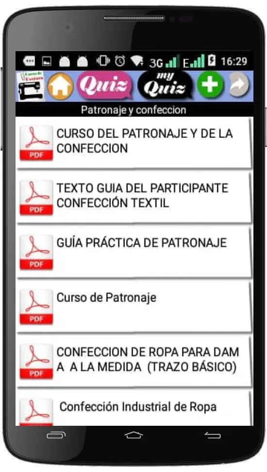 CURSO DE COSTURA | Indus Appstore | Screenshot