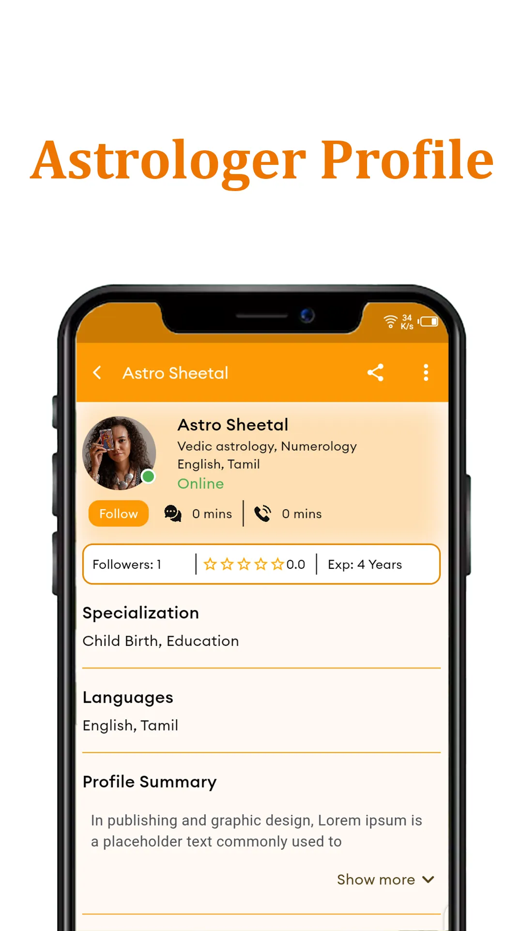 AstroOne: Talk to Astrologer | Indus Appstore | Screenshot