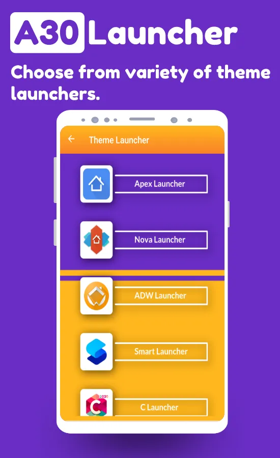 Samsung A30 Theme Launcher App | Indus Appstore | Screenshot