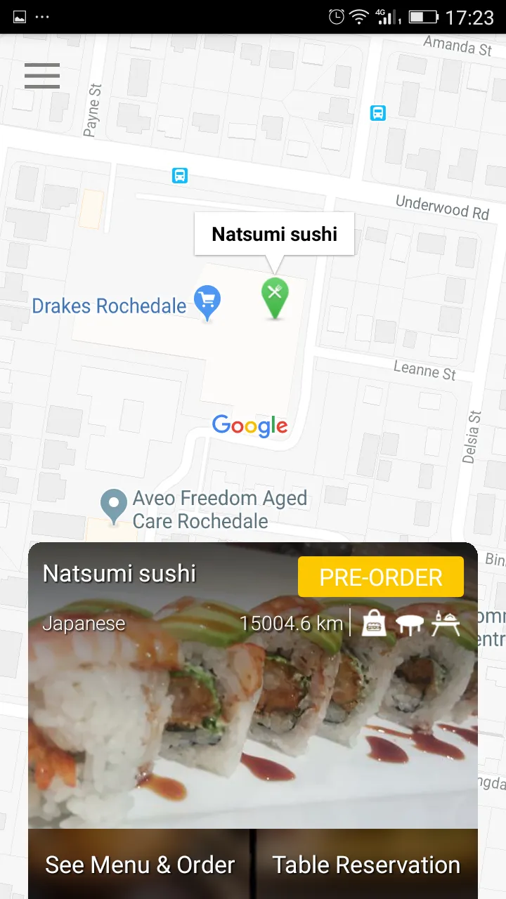 Natsumi sushi | Indus Appstore | Screenshot