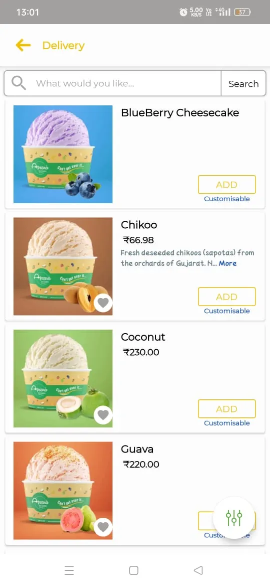 Apsara Ice Creams | Indus Appstore | Screenshot