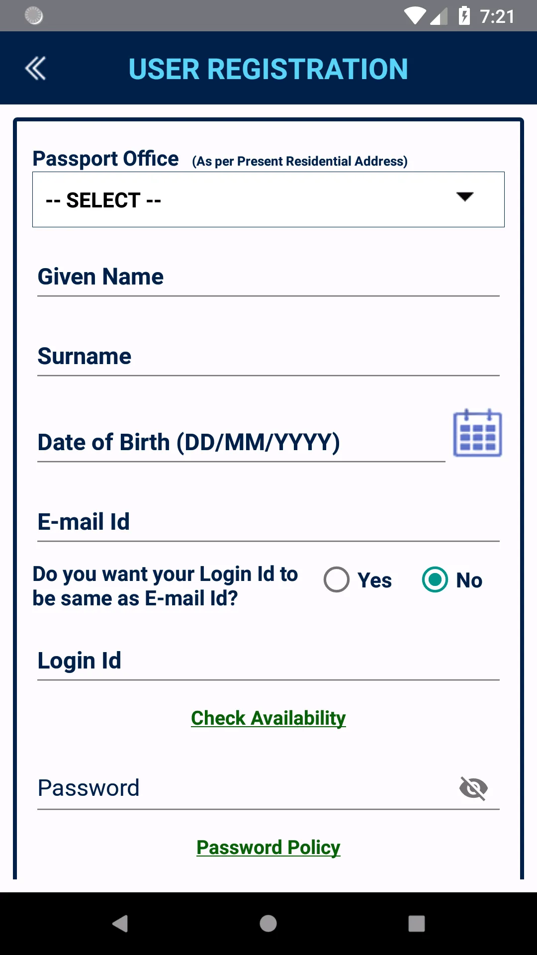 mPassport Seva | Indus Appstore | Screenshot