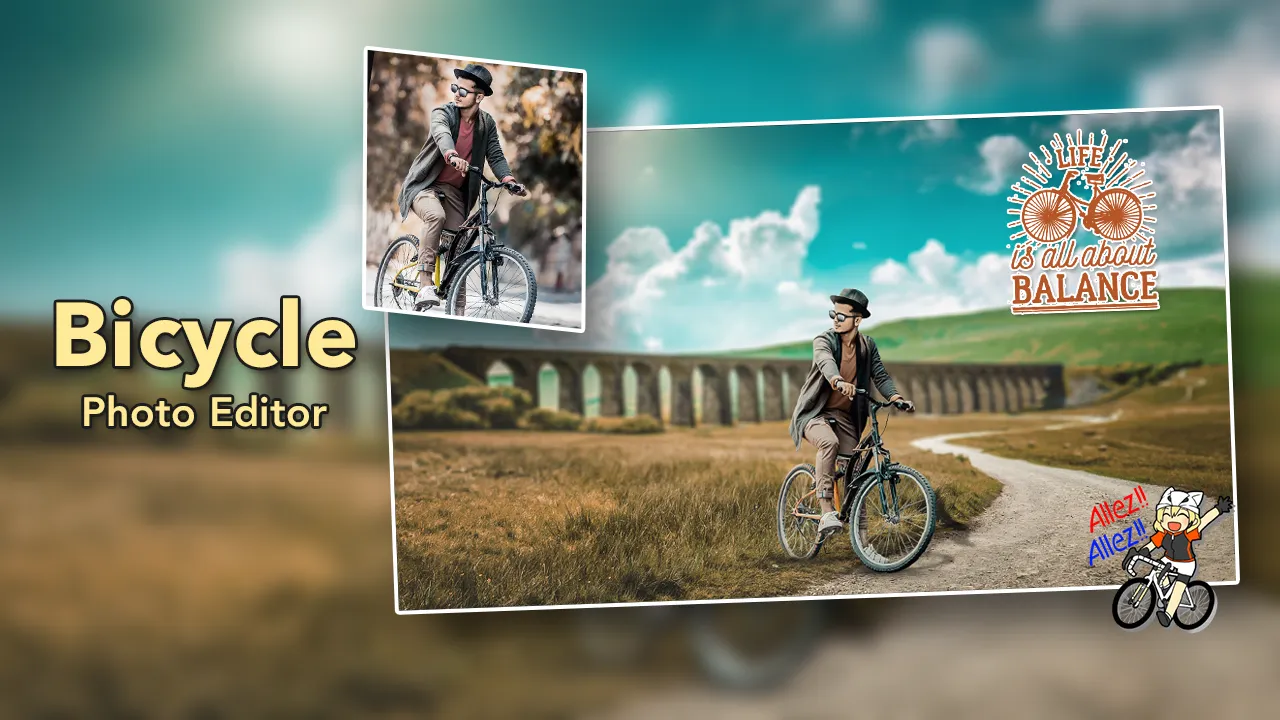 Bicycle Photo Editor | Indus Appstore | Screenshot