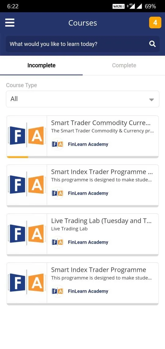 Finlearn Academy | Indus Appstore | Screenshot