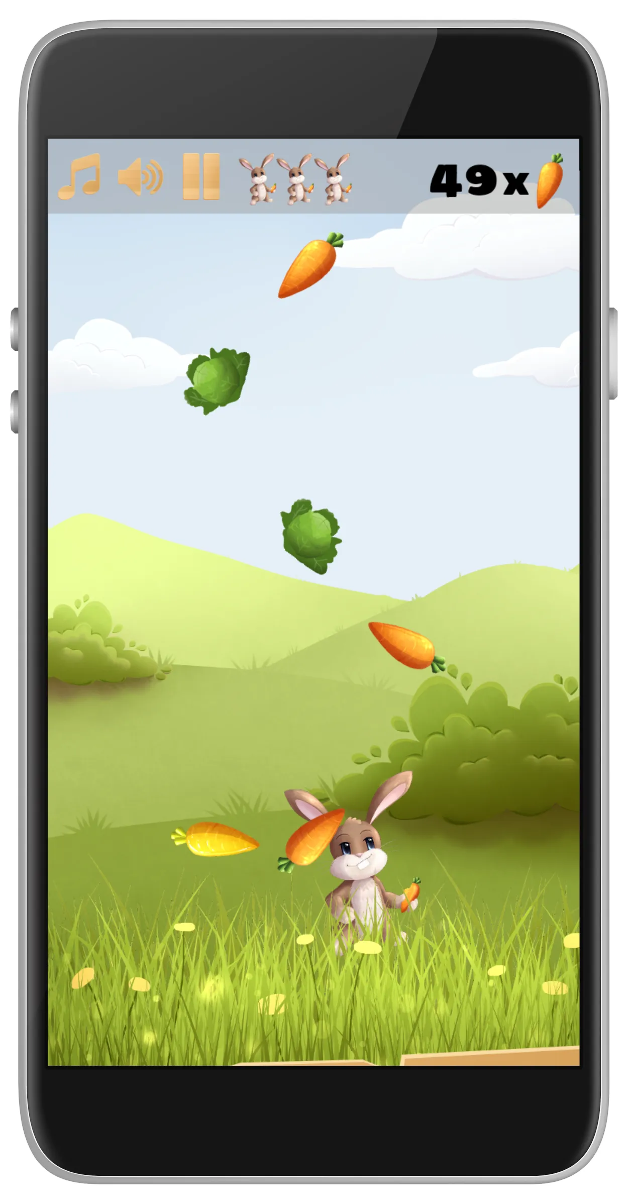 Catch The Carrot | Indus Appstore | Screenshot