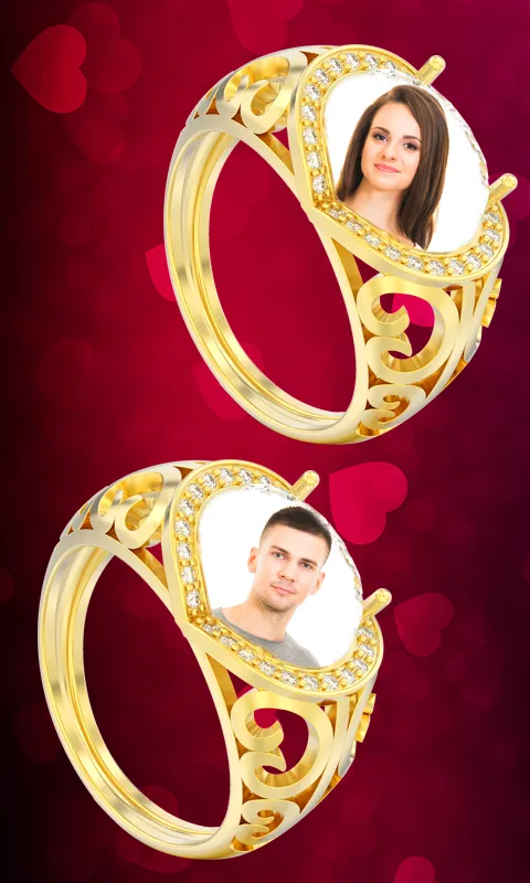 Lovely Ring Photo Frames | Indus Appstore | Screenshot